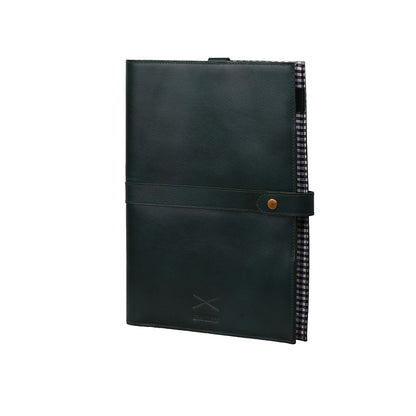 RING BINDER FOLDER GENUINE LEATHER ORGANISER 