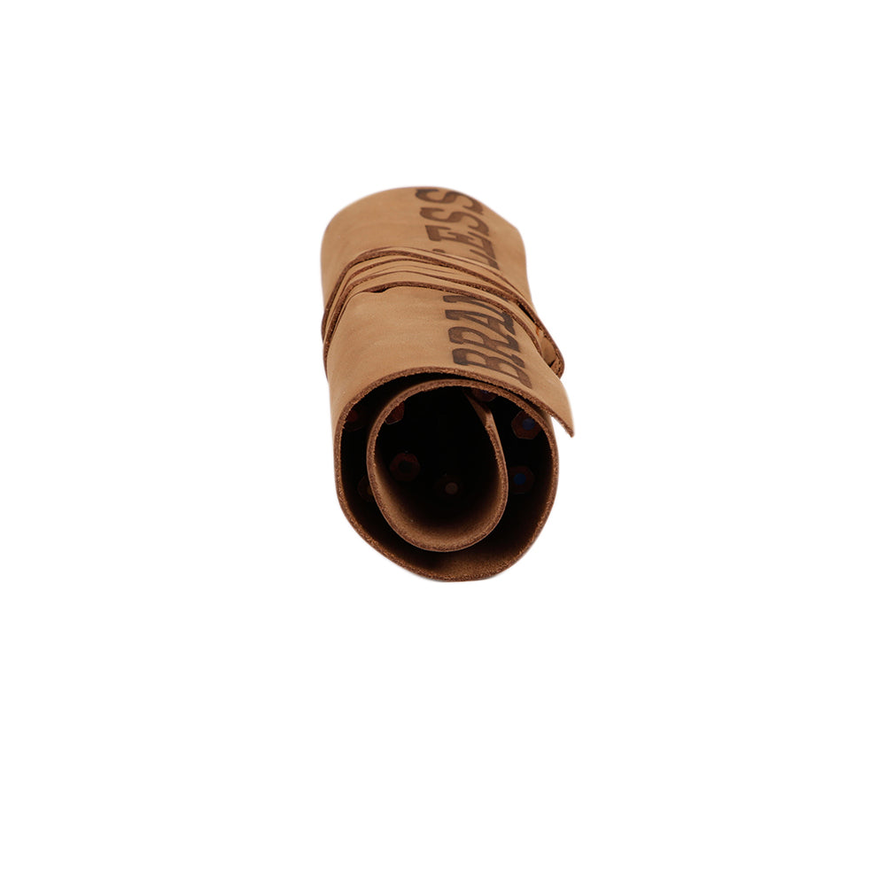 Pencil Roll - Brown