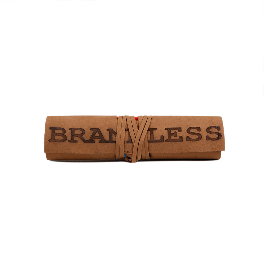 Pencil Roll - Brown
