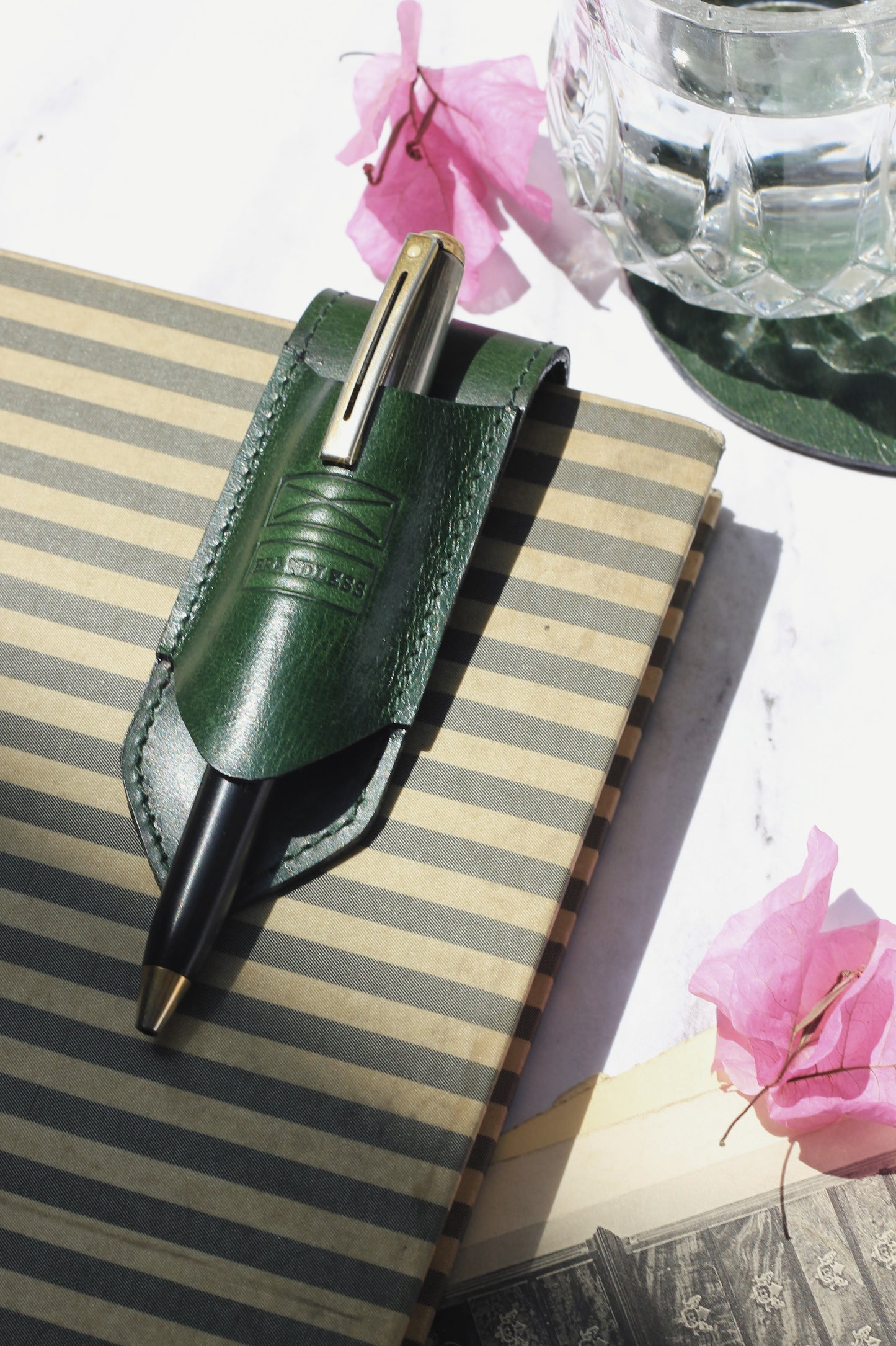 Pen Holder Bookmark - Brown