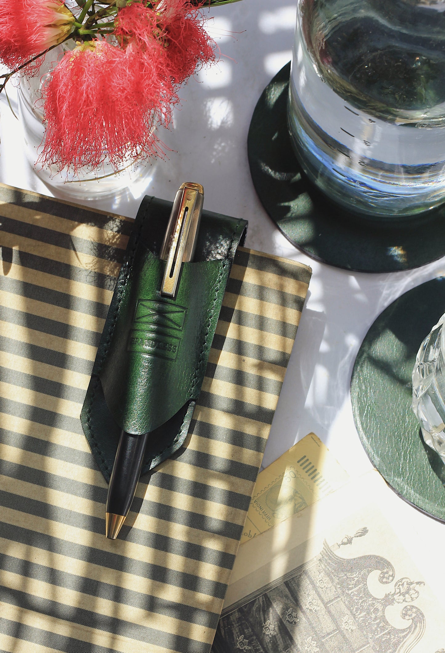 Pen Holder Bookmark - Brown