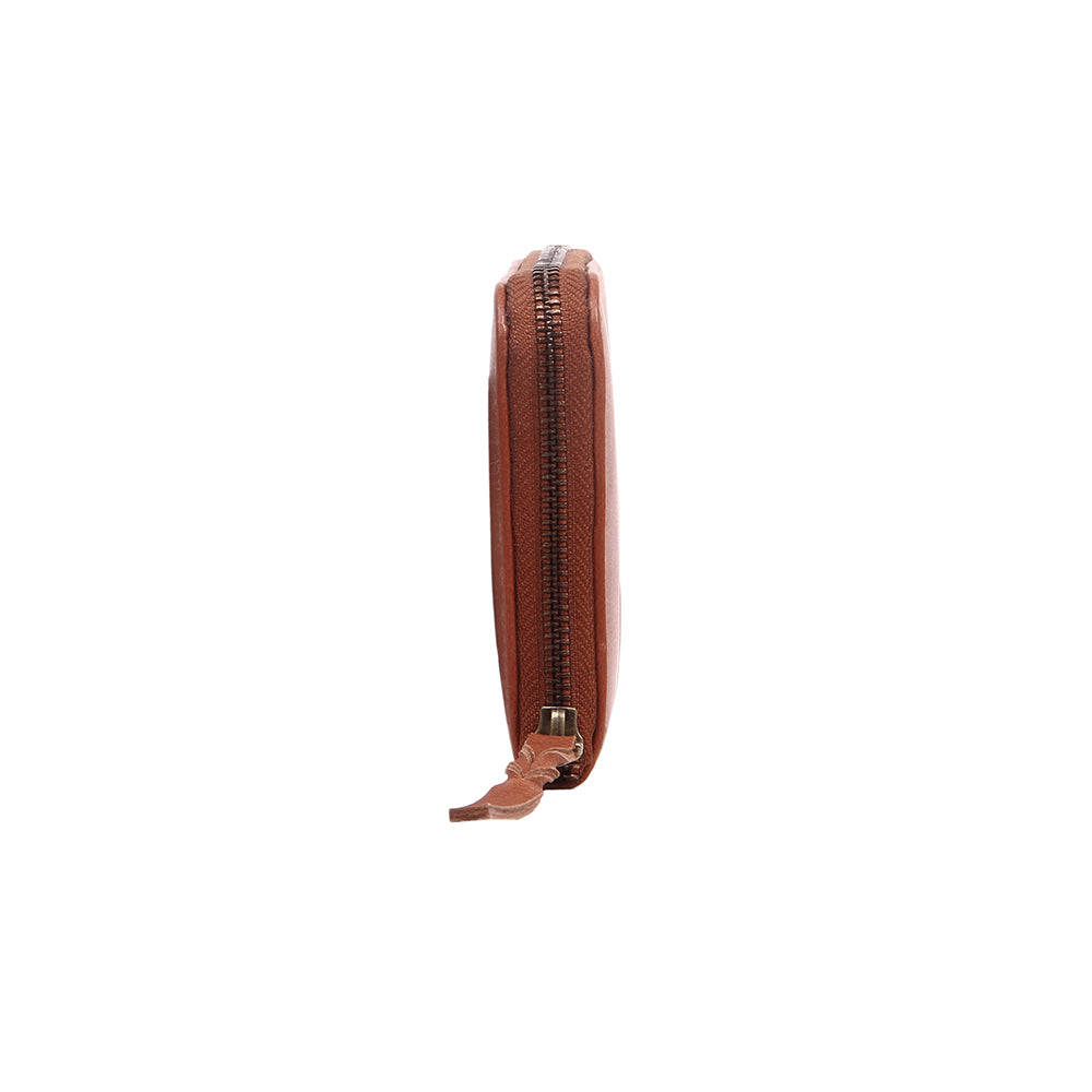 LADIES WALLET LEATHER HANDCRAFTED PURSE